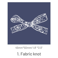 1. Fabric knot