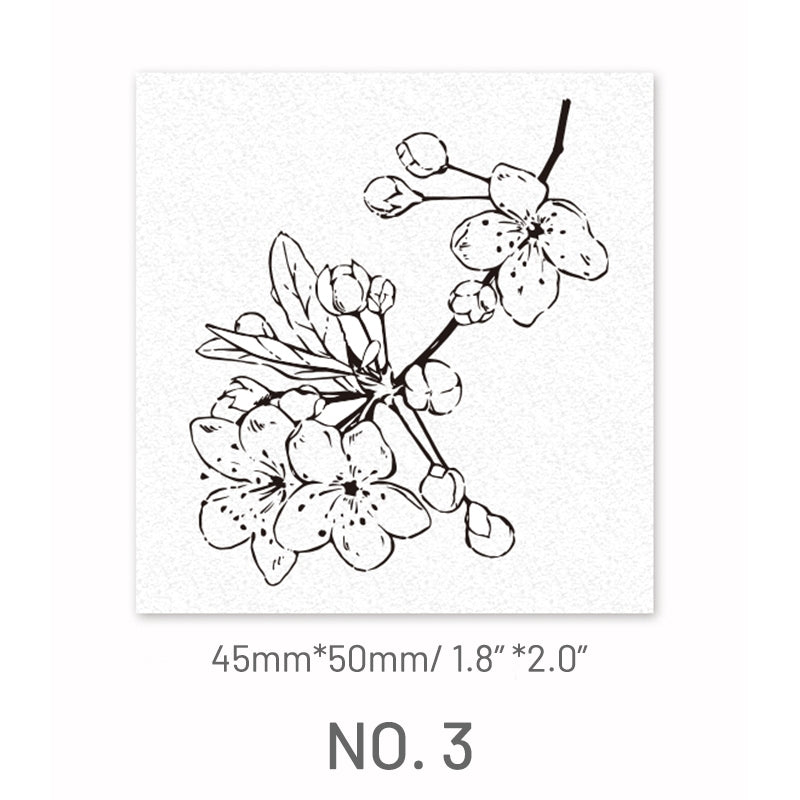 Stamprints Peach Fairy Rubber Stamp 6