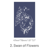 2. Swan of Flowers