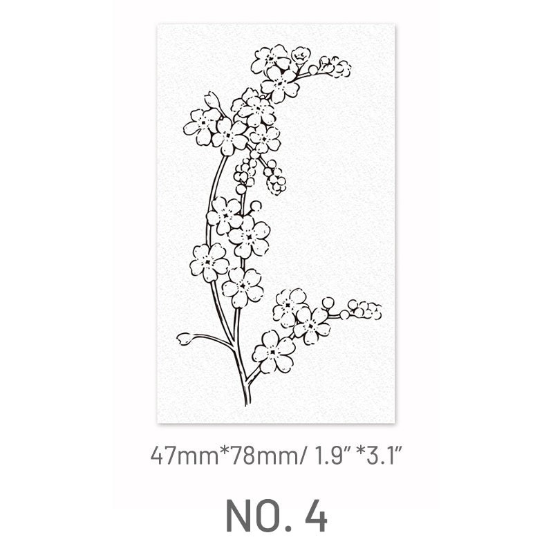 Stamprints Peach Fairy Rubber Stamp 7