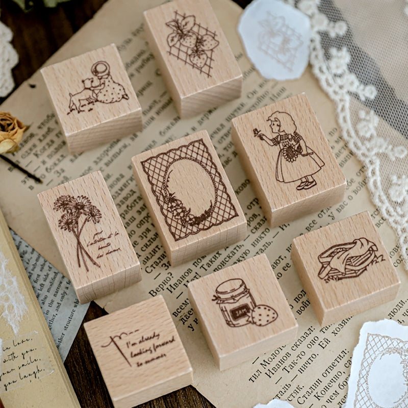 Stamprints Picnic Diary Series Rubber Stamp 1