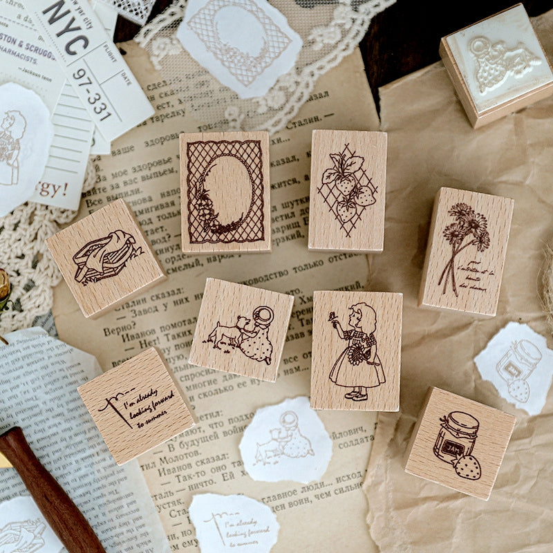 Stamprints Picnic Diary Series Rubber Stamp 2