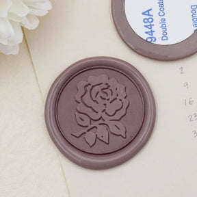 Stamprints Rose Self-adhesive Wax Seal Stickers - style 05-1