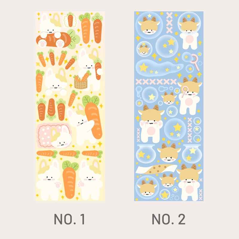 Stamprints Seven Points Cute Series Cute Stickers 3