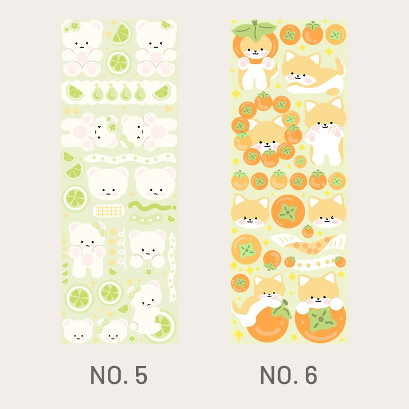 Stamprints Seven Points Cute Series Cute Stickers 5