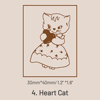 4. Heart Cat