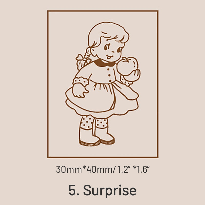 Stamprints Showa Story Series Rubber Stamp 8