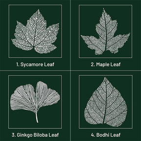 Stamprints Simple Leaf Shape Rubber Stamp 3