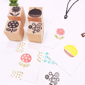Stamprints Small Fresh Cute Plants Rubber Stamp 3