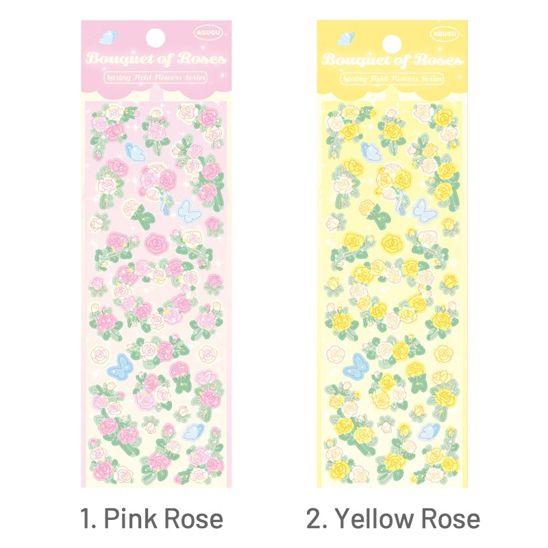 Stamprints Spring Flowers Collection Stickers 3