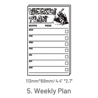 5. Weekly Plan