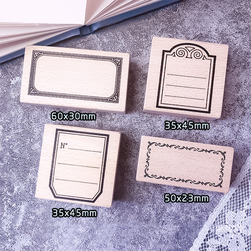 Stamprints Sticky Notes and Frame Rubber Stamps 3