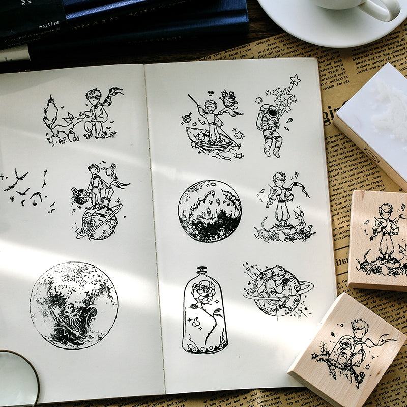 Stamprints The Little Prince Series Rubber Stamps 2