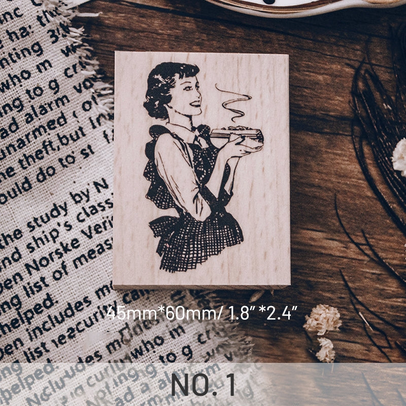 Stamprints TN Girl Characters Rubber Stamp 3