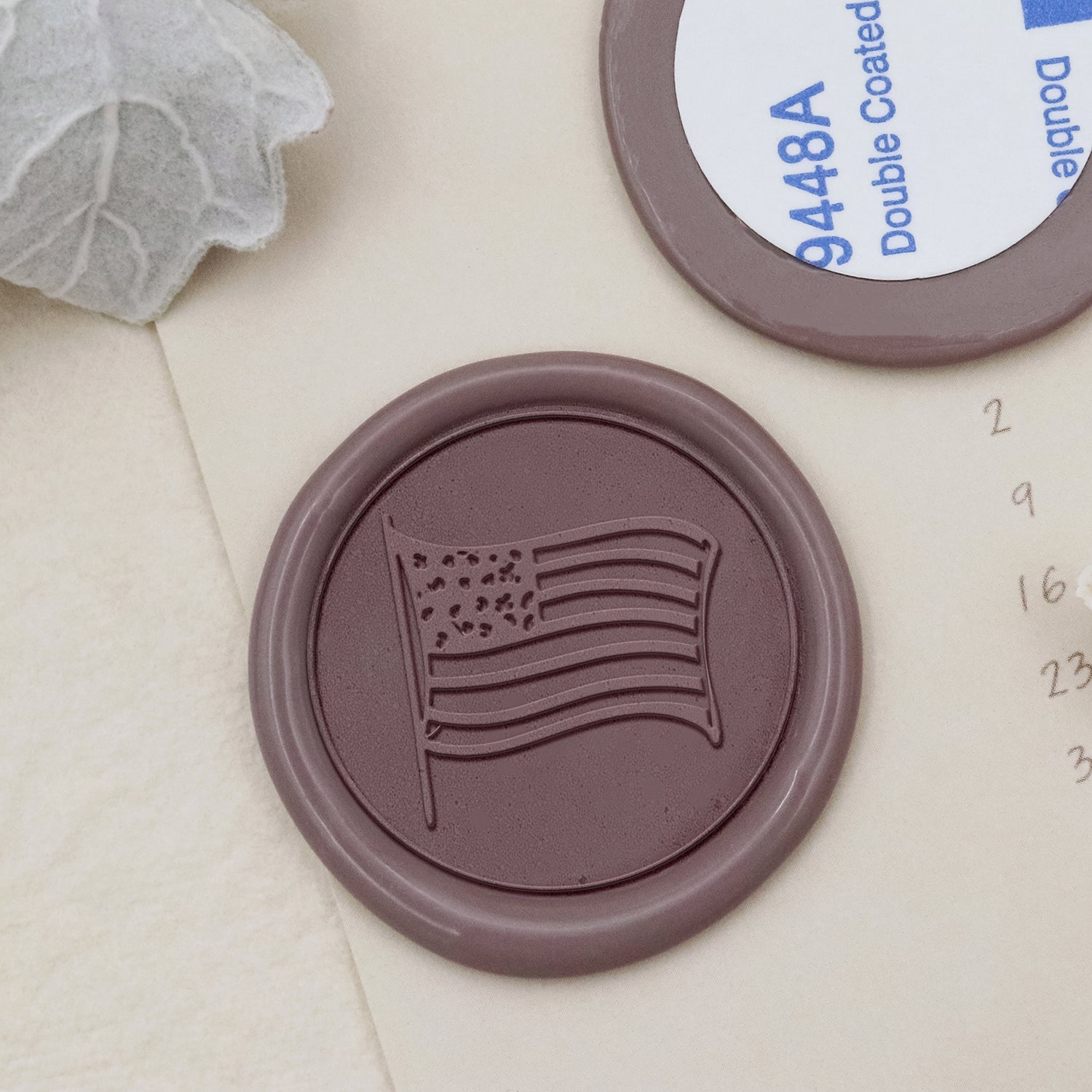 Stamprints United States Flag Wax-adhesive Wax Seal Stickers - style 12-1