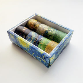 Stamprints Van Gogh Oil Painting Vintage Tape Set 3