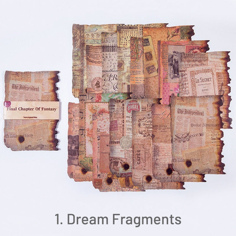 Stamprints Vintage Hand Account Burn Marks Material Paper 4