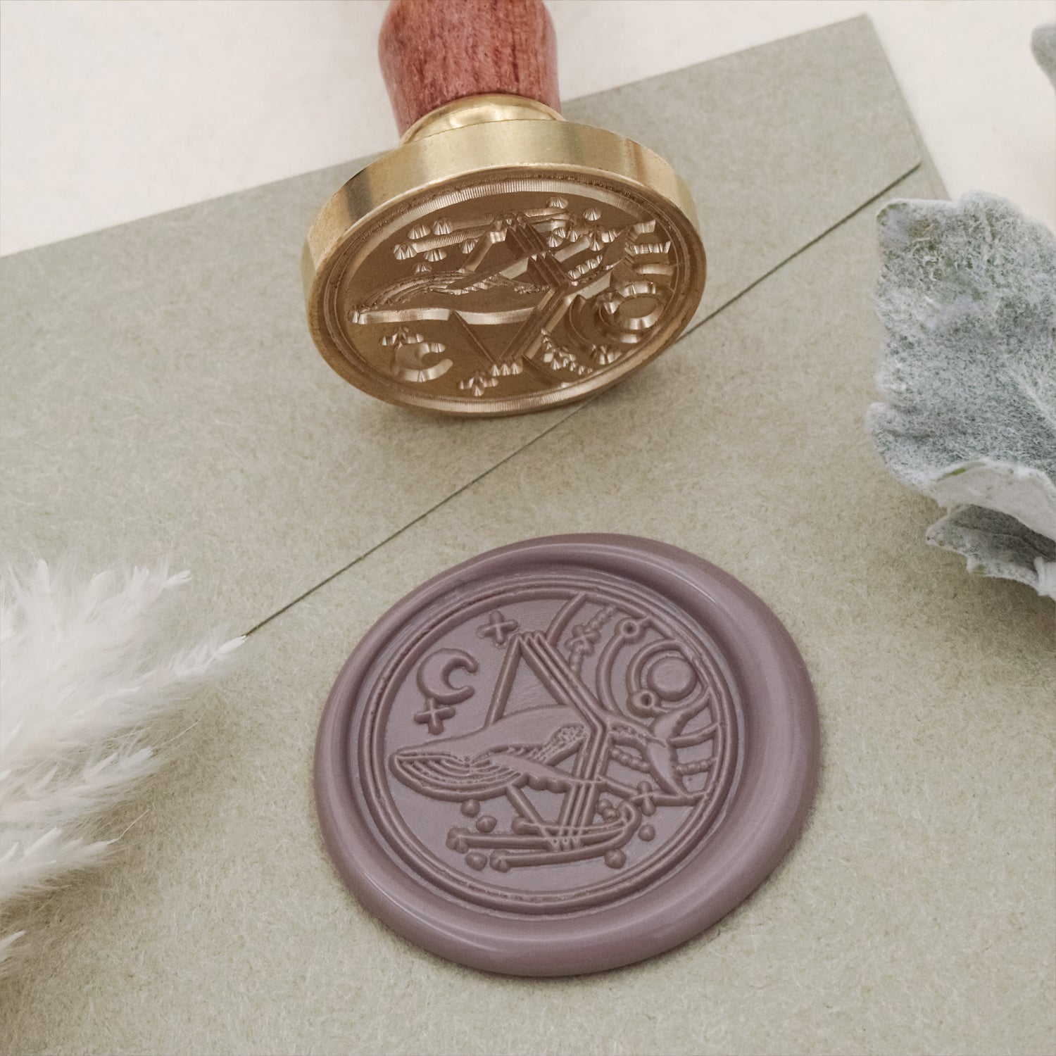 Stamprints Whale Wax Seal Stamp 1