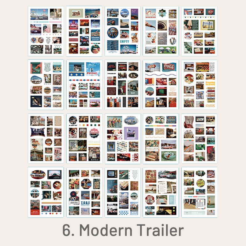 Stamprints World Miniature Series Stickers 10