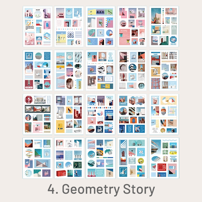 Stamprints World Miniature Series Stickers 8
