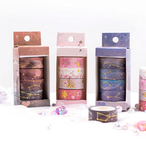 Zodiac and Sakura Washi Tape Set (4 Rolls)3