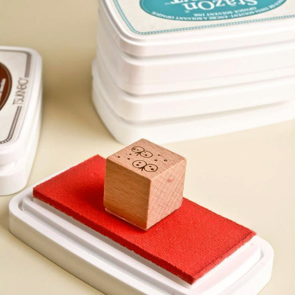 StazOn Quick Drying Pigment Ink Pad Rubber Stamp Inking Stamprints