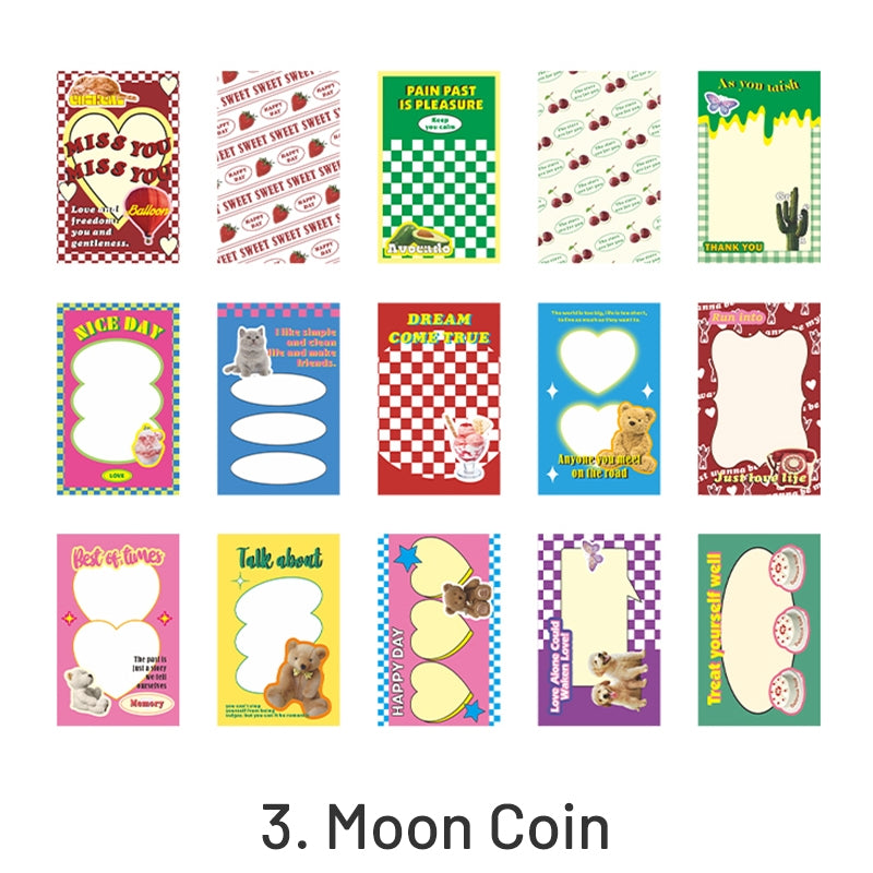 Sunny Weather Cute Cartoon Animal Scrapbook Paper Pack sku-3