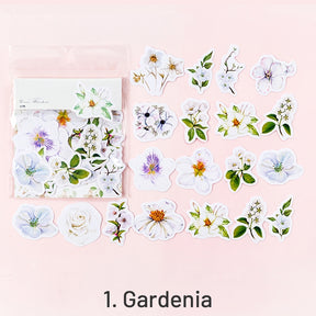 Sunshine Flower Language Elegant Floral Self-Adhesive Stickers sku-1