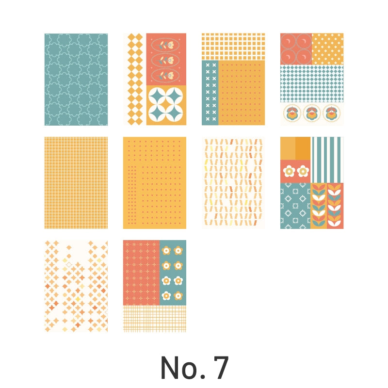 Modern Geometric Pattern Scrapbook Paper | Stamprints
