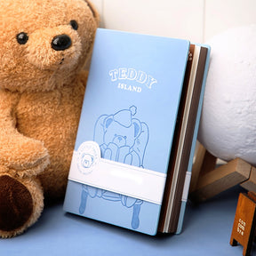 Teddy Bear Series Fresh And Cute Diary Journal Stamprints 1