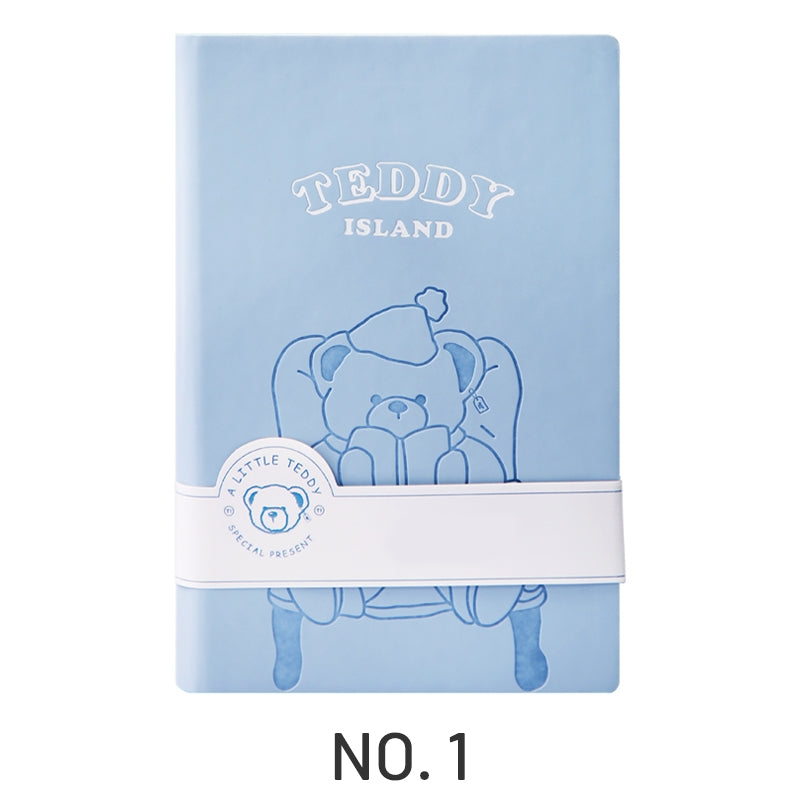 Teddy Bear Series Fresh And Cute Diary Journal Stamprints 5