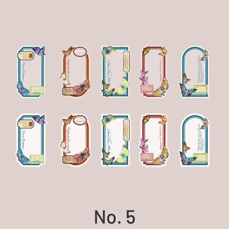 The Memory of Manor Botanical Plant Label Sticker Pack sku-5