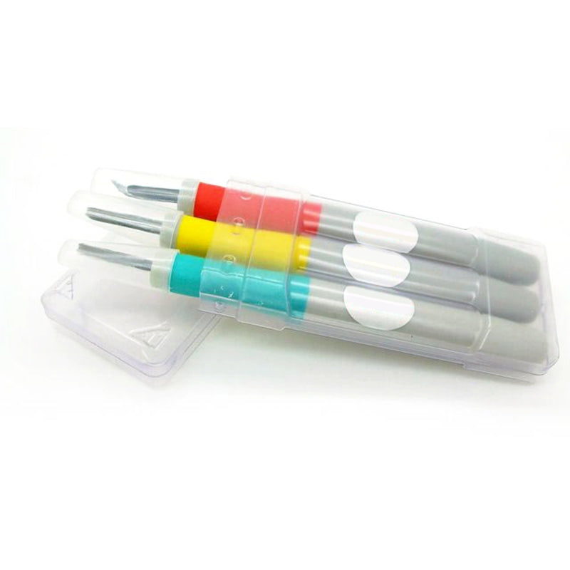 Three Handmade DIY Rubber Stamp Carving Knives 1