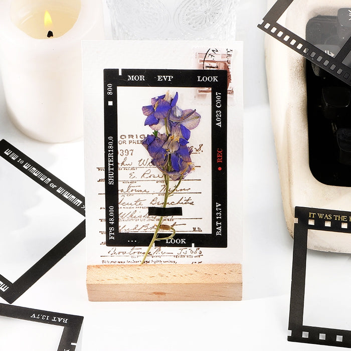 Timely Frame Sticker Time Boundary Transparent Frame PET Sticker Pack - Scrapbook Stickers ...
