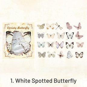 Translucent Amazing Butterfly PVC Sticker Pack sku-1