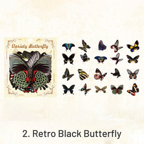 Translucent Amazing Butterfly PVC Sticker Pack sku-2