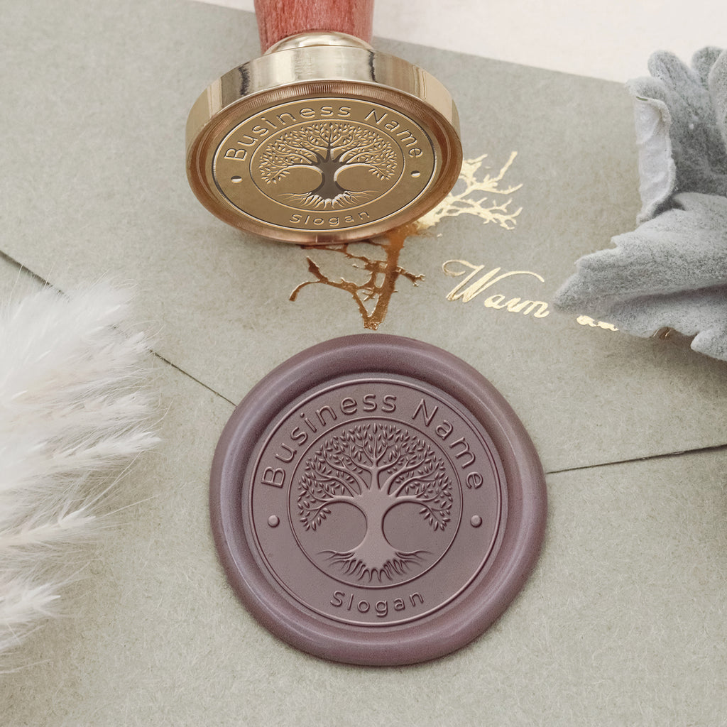 Trees Wax Seal – Written Word Calligraphy and Design