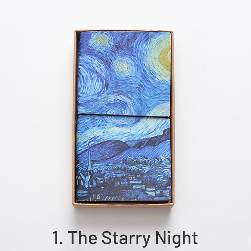 Van Gogh Classic Elastic Strap Notebook sku-1