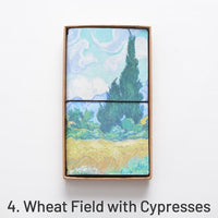 4. Wheat Field with Cypresses