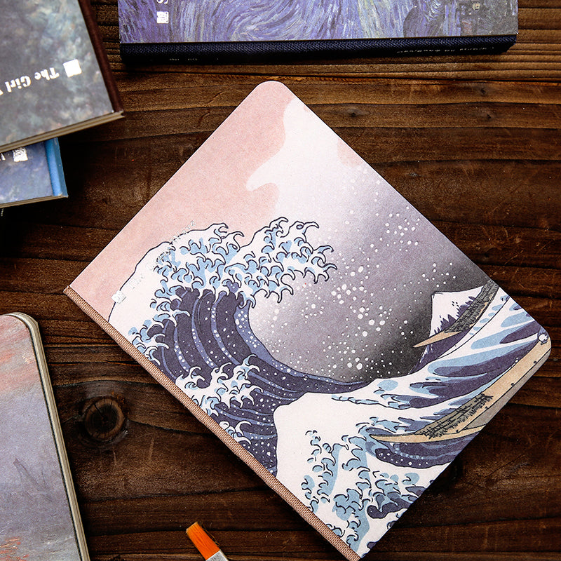 Van Gogh Monet World Famous Painting Artistic Notebook b