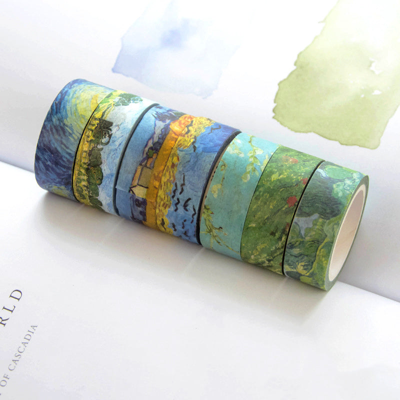 Van Gogh's Color Classic Painting Washi Tape b2