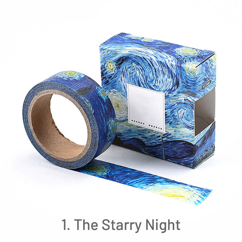 Van Gogh's Color Classic Painting Washi Tape sku-1