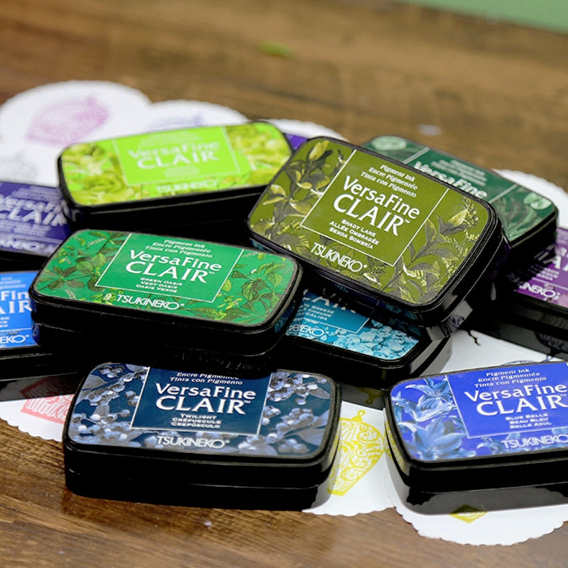 Versafine Vibrant and Pigment Ink Stamp Pads by Tsukineko