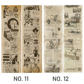 Vintage Bill Tape Journal Stamprints 10