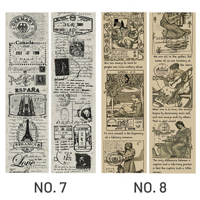 Vintage Bill Tape Journal Stamprints 8