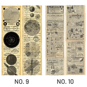 Vintage Bill Tape Journal Stamprints 9