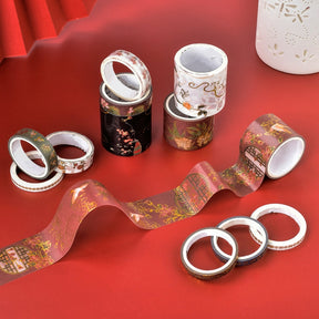 Chinese Style Hot Stamping Washi Tape Set - Myth, Legend, Scenery, Animals2