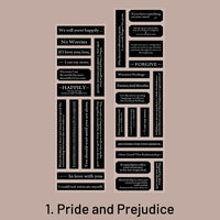 1. Pride and Prejudice