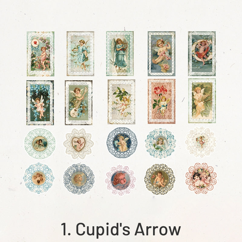 Vintage European Banquet Socialite Lace Stickers sku-1