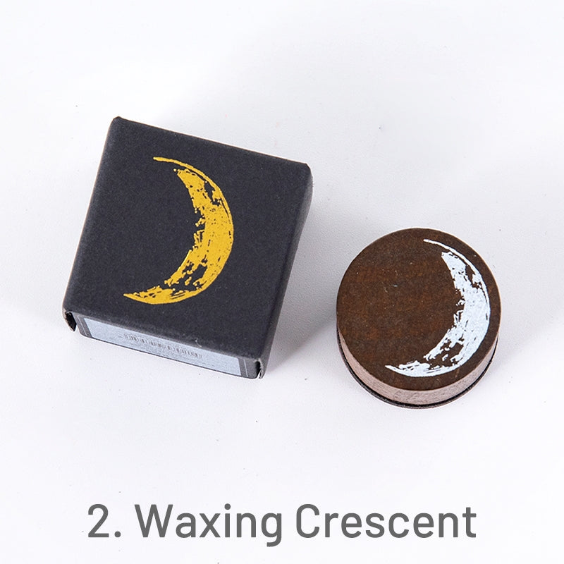 Rubber Stamp - Simple Shapes - Crescent Moon — Modern Maker Stamps
